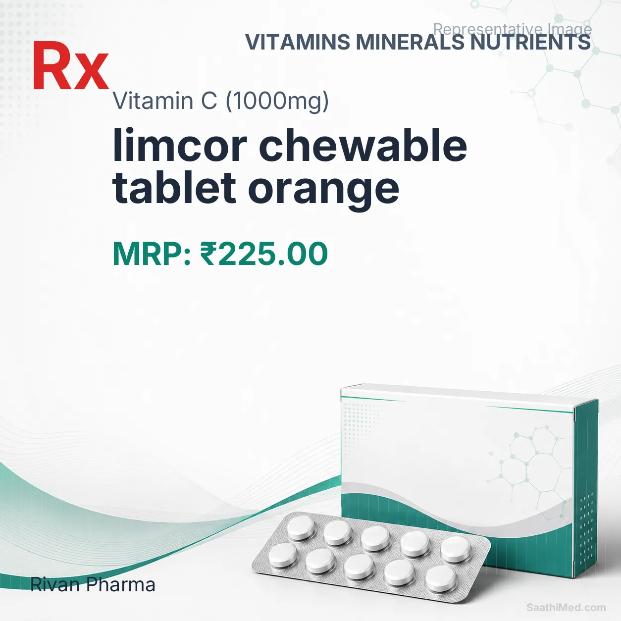 limcor chewable tablet orange Allopathy (Vitamin C (1000mg)) - Uses in Hindi, Side Effects, Substitutes & Price in India
