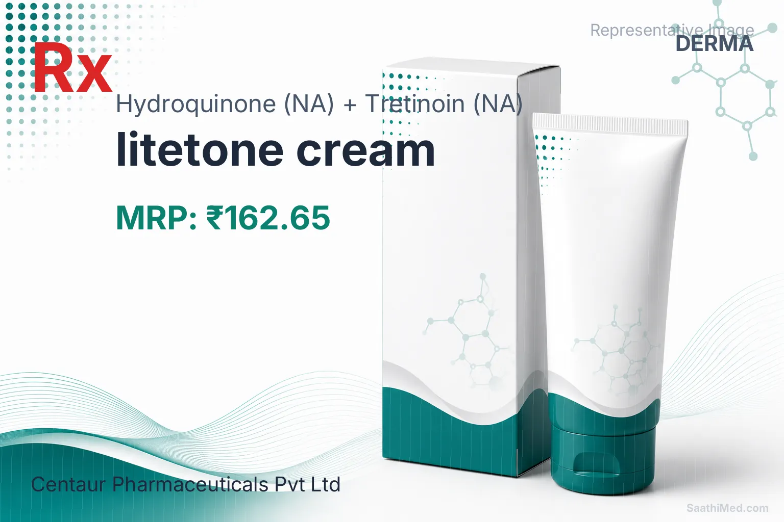 litetone cream Allopathy (Hydroquinone (NA)) - Uses in Hindi, Side Effects, Substitutes & Price in India
