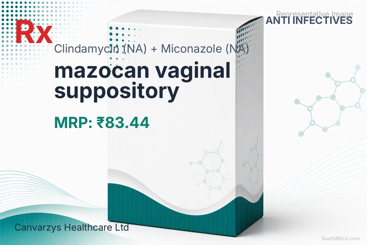 mazocan vaginal suppository Allopathy (Clindamycin (NA)) - Uses in Hindi, Side Effects, Substitutes & Price in India