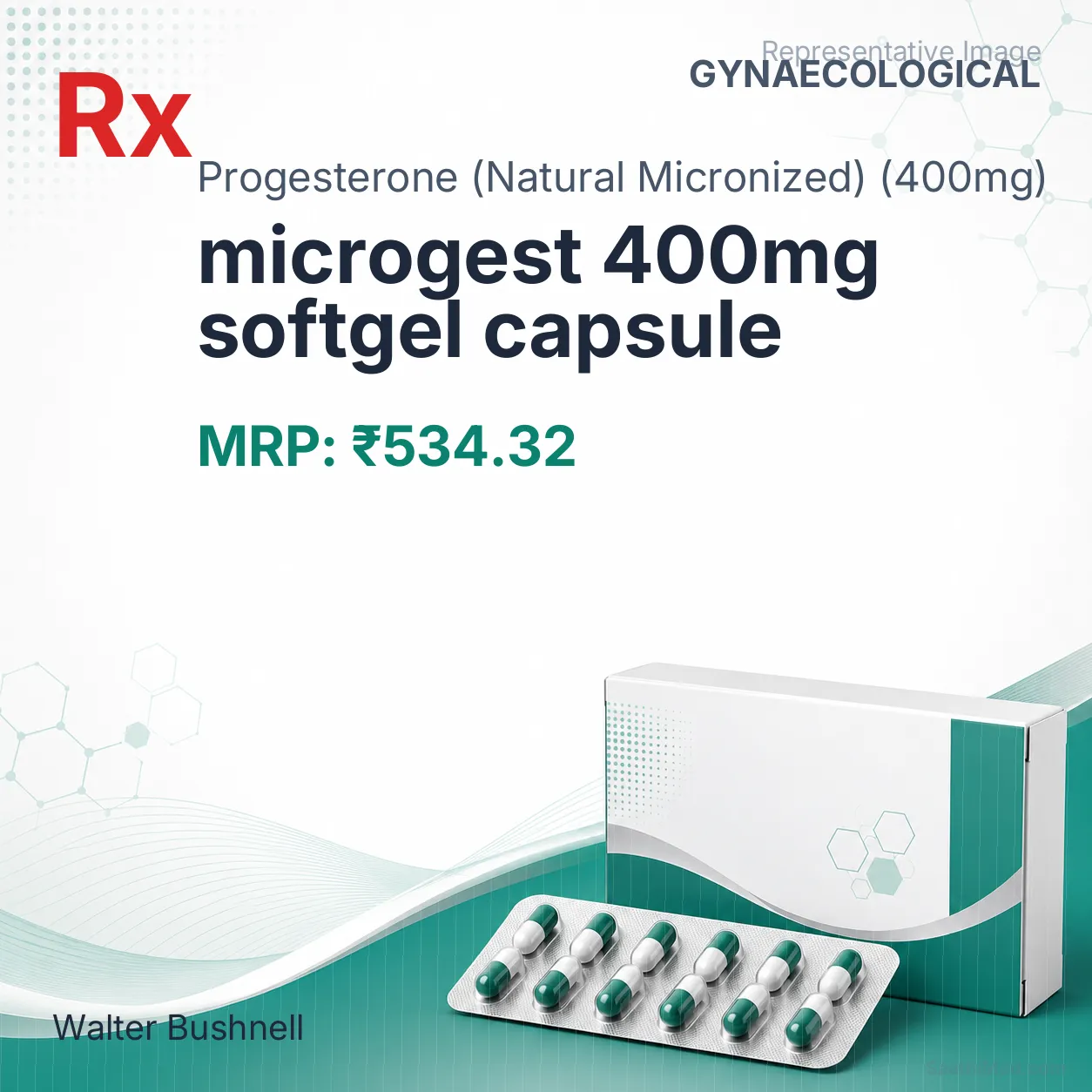 microgest 400mg softgel capsule Allopathy (Progesterone (Natural Micronized) (400mg)) - Uses in Hindi, Side Effects, Substitutes & Price in India