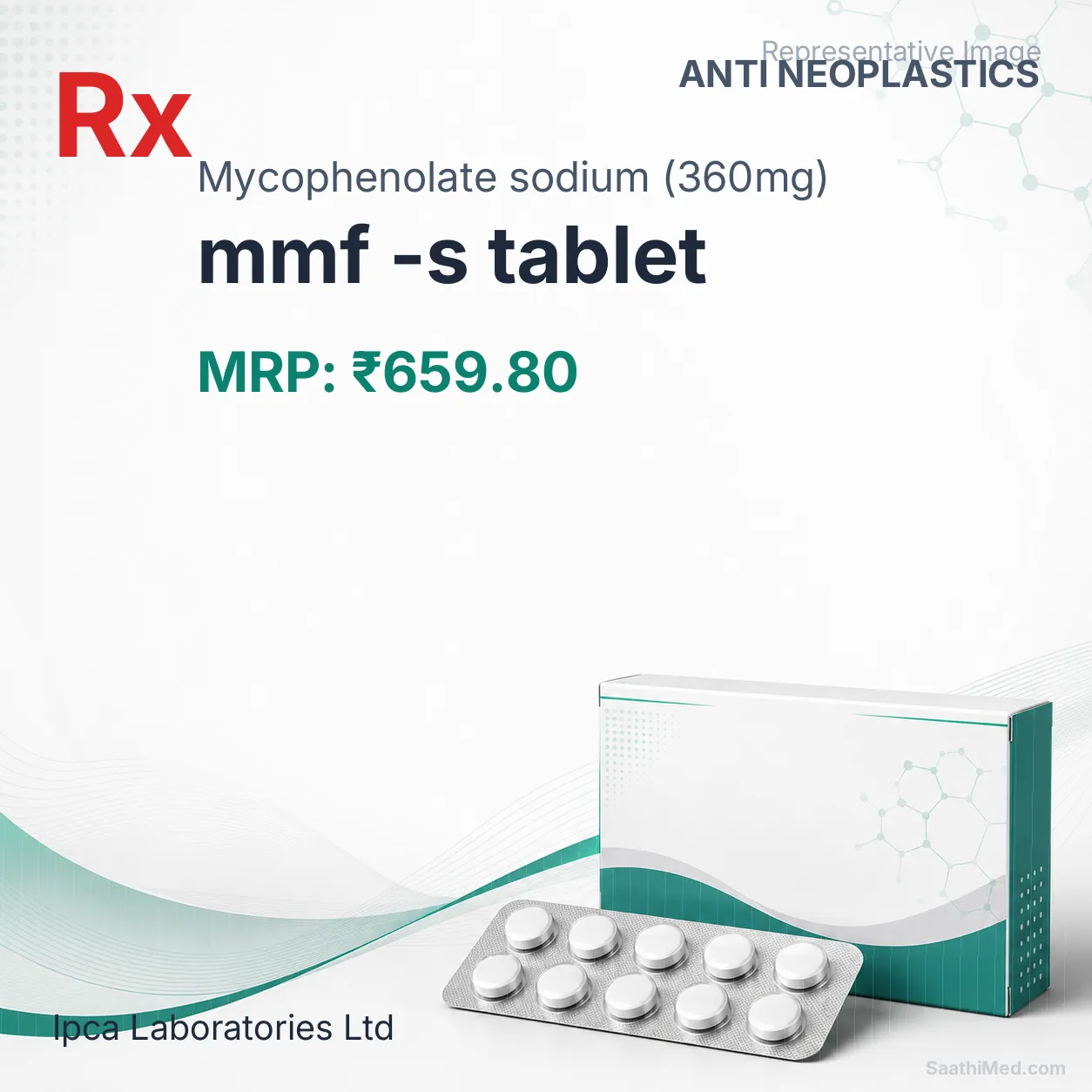 mmf -s tablet Allopathy (Mycophenolate sodium (360mg)) - Uses in Hindi, Side Effects, Substitutes & Price in India