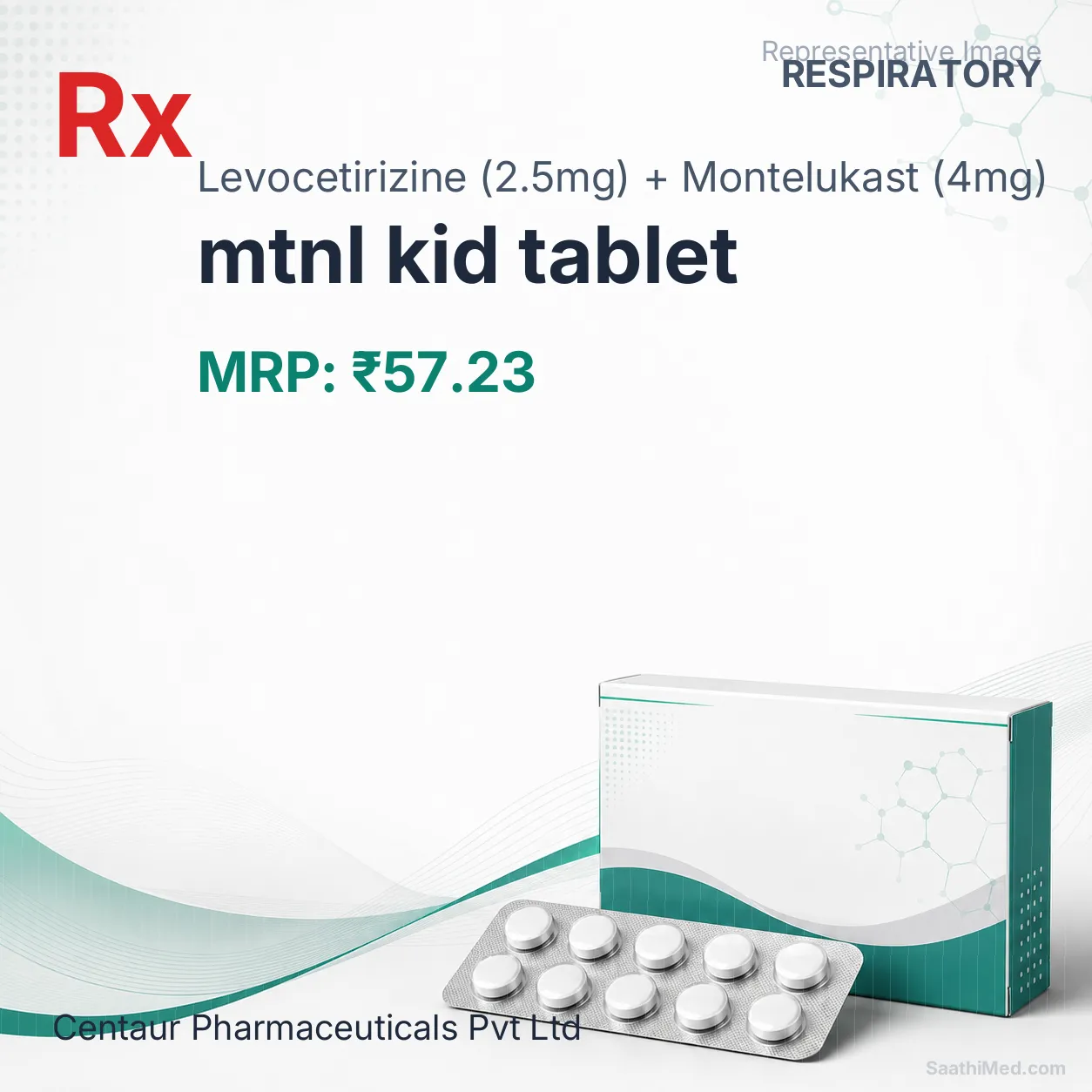 mtnl kid tablet Allopathy (Levocetirizine (2.5mg)) - Uses in Hindi, Side Effects, Substitutes & Price in India