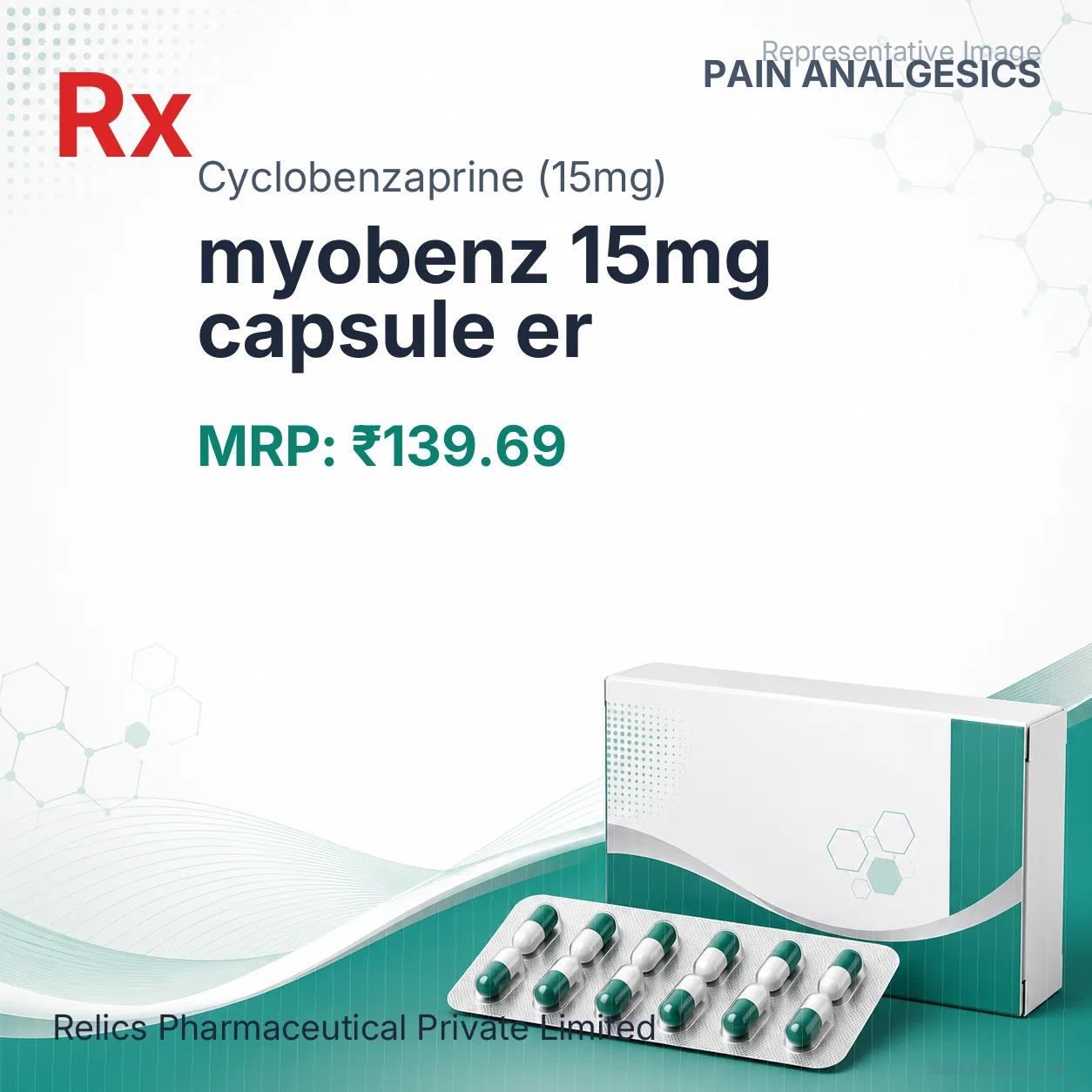 myobenz 15mg capsule er Allopathy (Cyclobenzaprine (15mg)) - Uses in Hindi, Side Effects, Substitutes & Price in India
