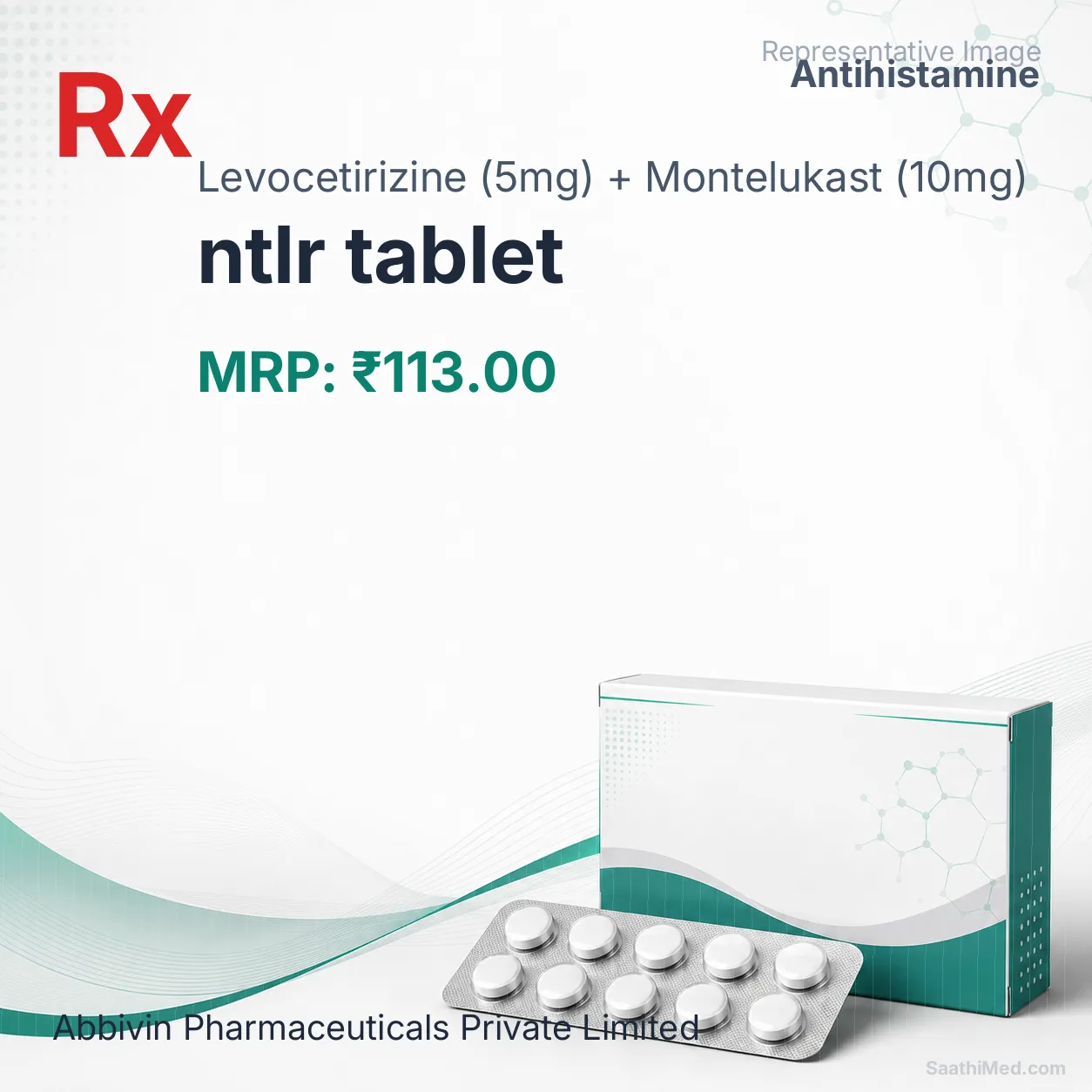 ntlr tablet Allopathy (Levocetirizine (5mg)) - Uses in Hindi, Side Effects, Substitutes & Price in India