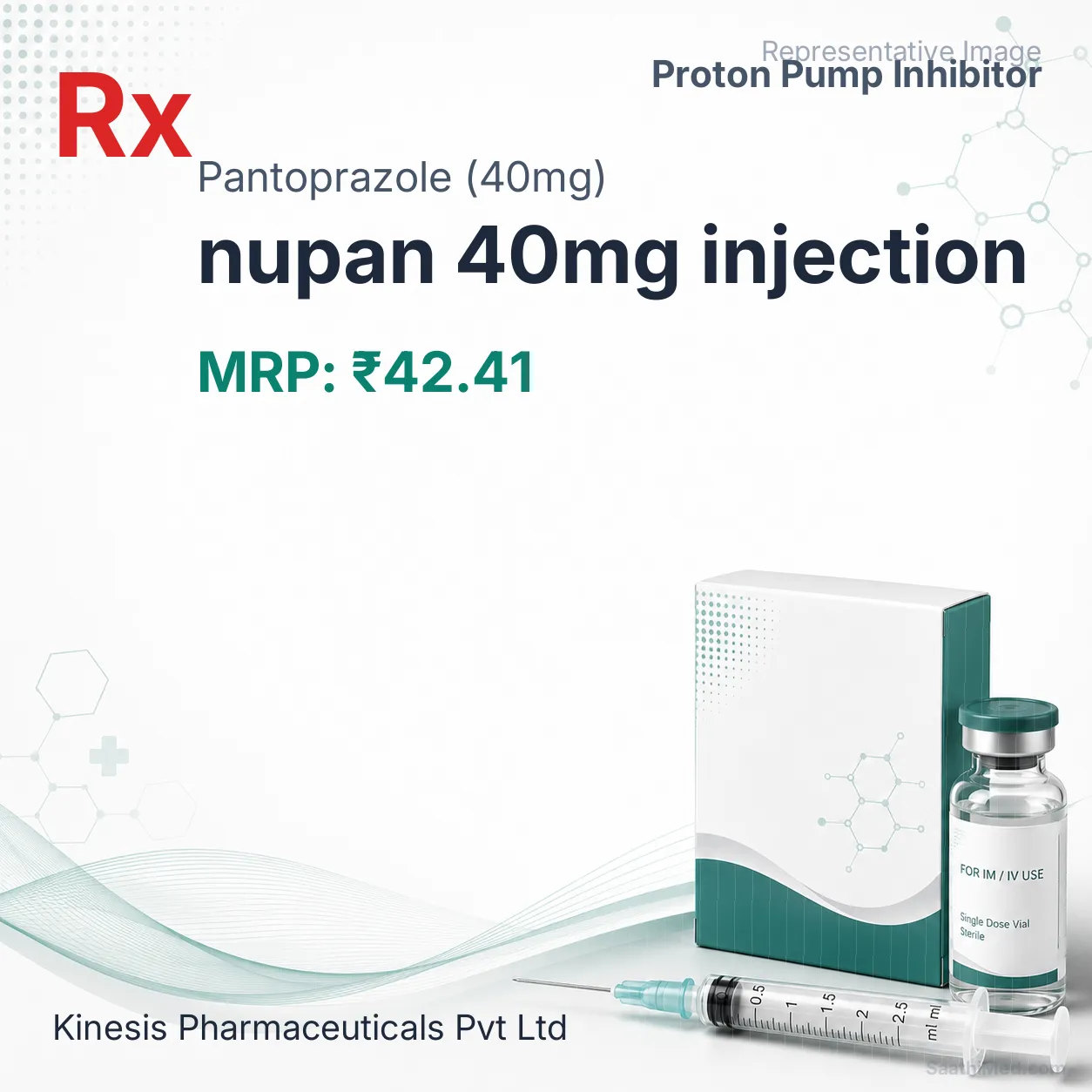 nupan 40mg injection Allopathy (Pantoprazole (40mg)) - Uses in Hindi, Side Effects, Substitutes & Price in India