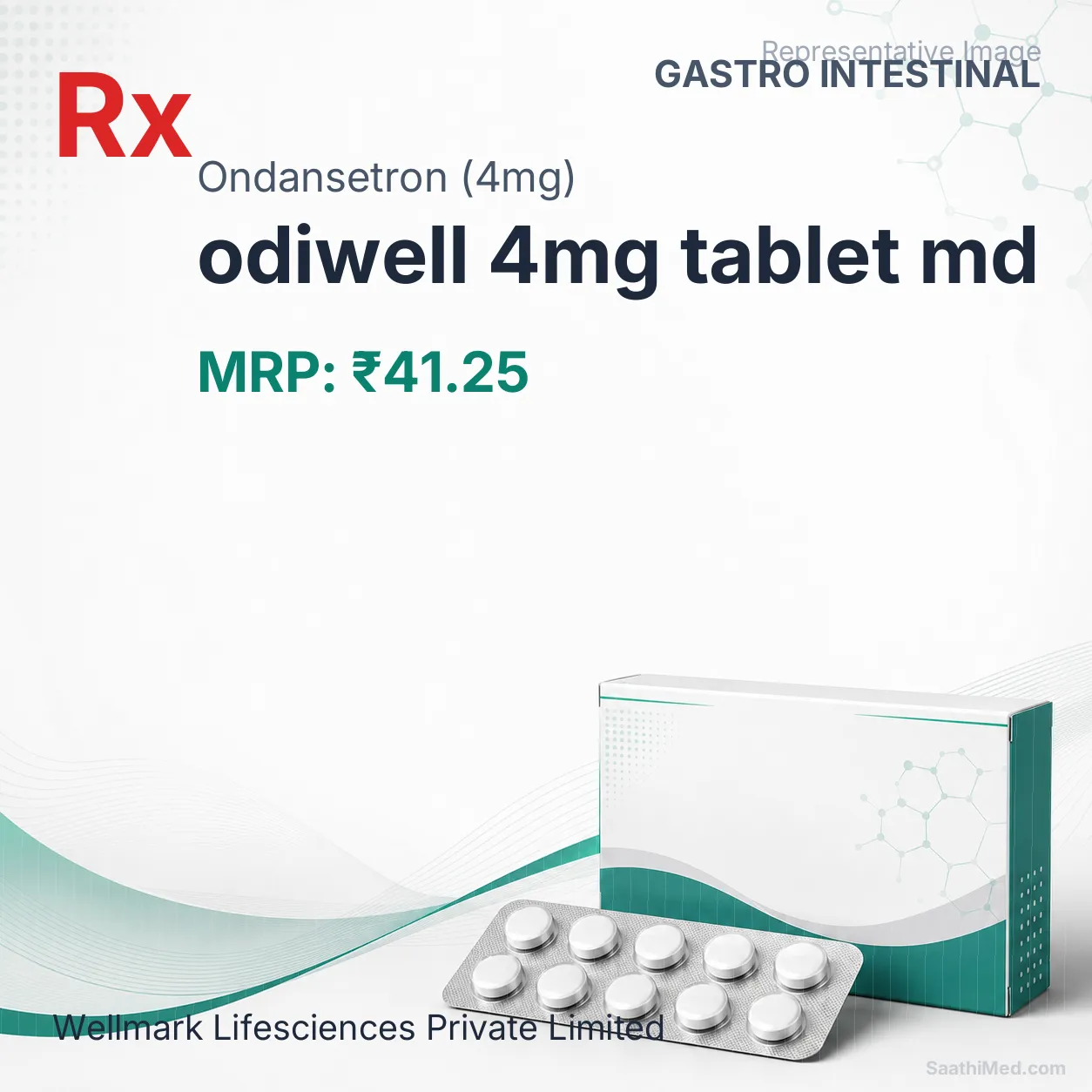 odiwell 4mg tablet md Allopathy (Ondansetron (4mg)) - Uses in Hindi, Side Effects, Substitutes & Price in India