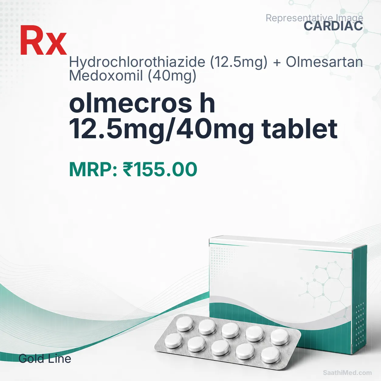 olmecros h 12.5mg/40mg tablet Allopathy (Hydrochlorothiazide (12.5mg)) - Uses in Hindi, Side Effects, Substitutes & Price in India