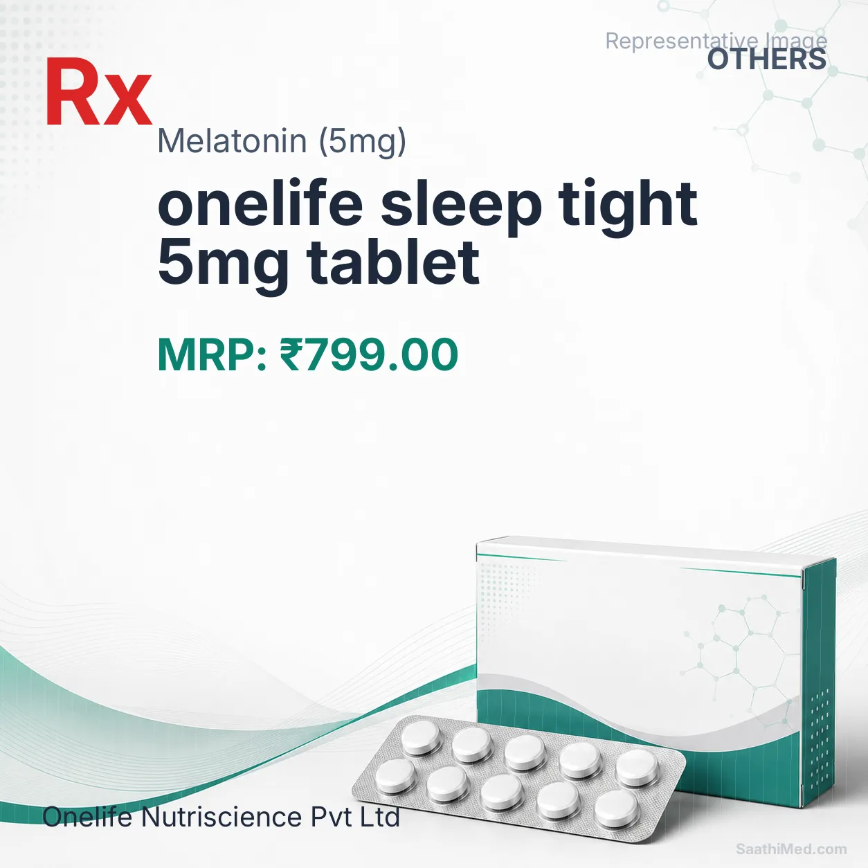 onelife sleep tight 5mg tablet Allopathy (Melatonin (5mg)) - Uses in Hindi, Side Effects, Substitutes & Price in India