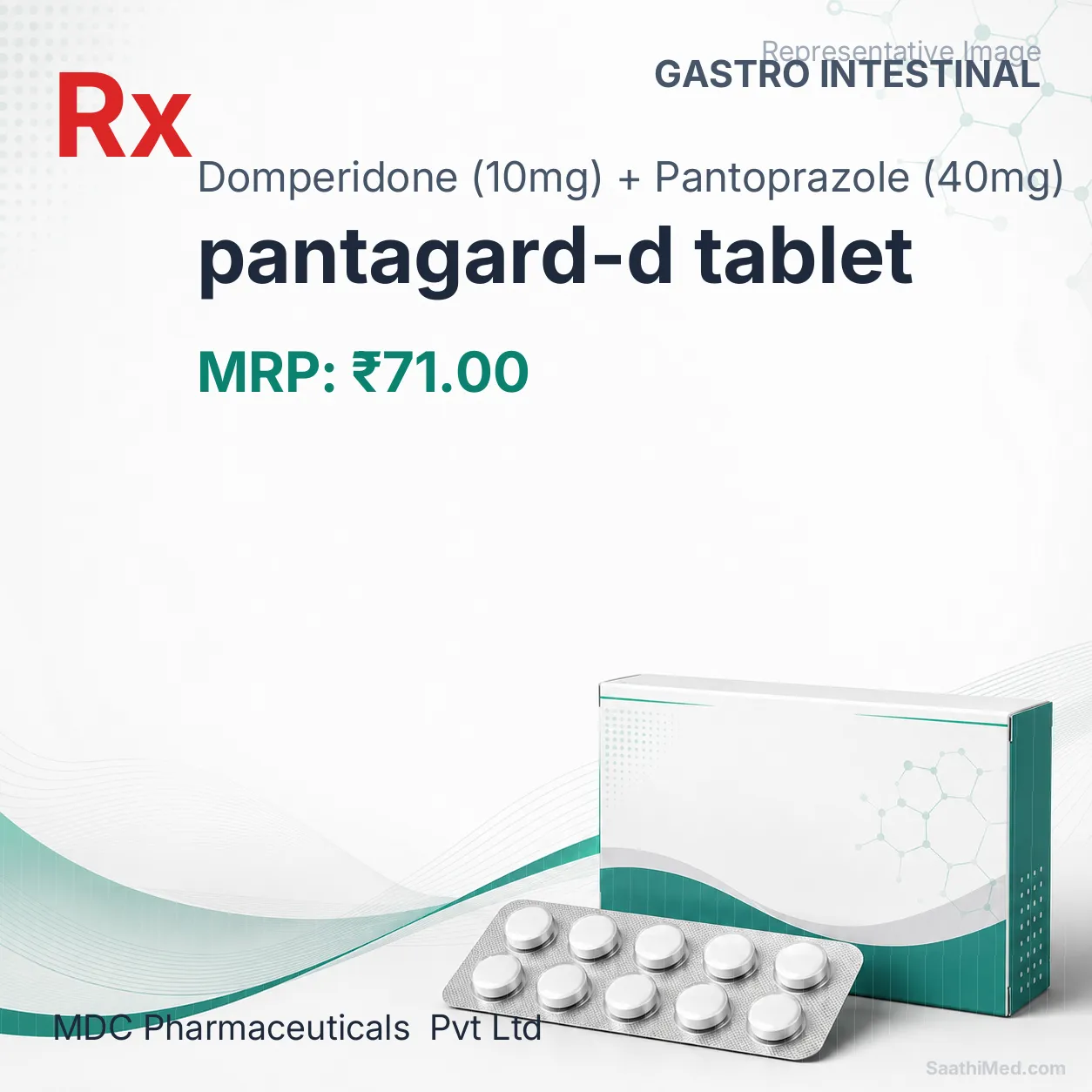 pantagard-d tablet Allopathy (Domperidone (10mg)) - Uses in Hindi, Side Effects, Substitutes & Price in India