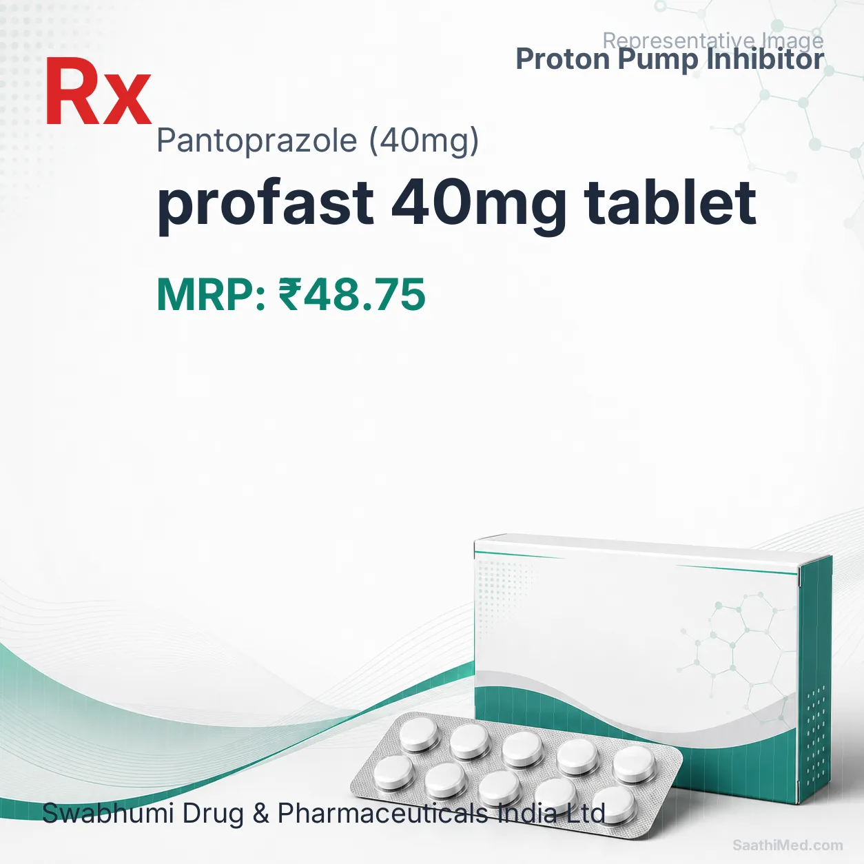 profast 40mg tablet Allopathy (Pantoprazole (40mg)) - Uses in Hindi, Side Effects, Substitutes & Price in India