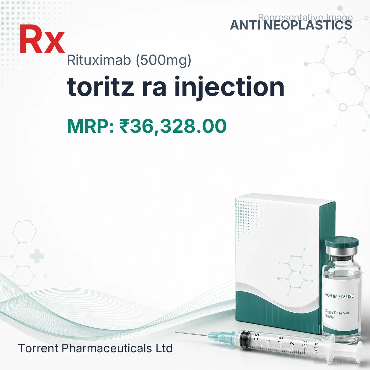 toritz ra injection - Rituximab (500mg) medicine
