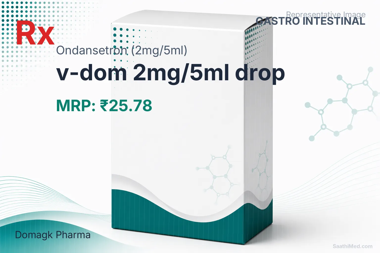 v-dom 2mg/5ml drop - Ondansetron (2mg/5ml) medicine