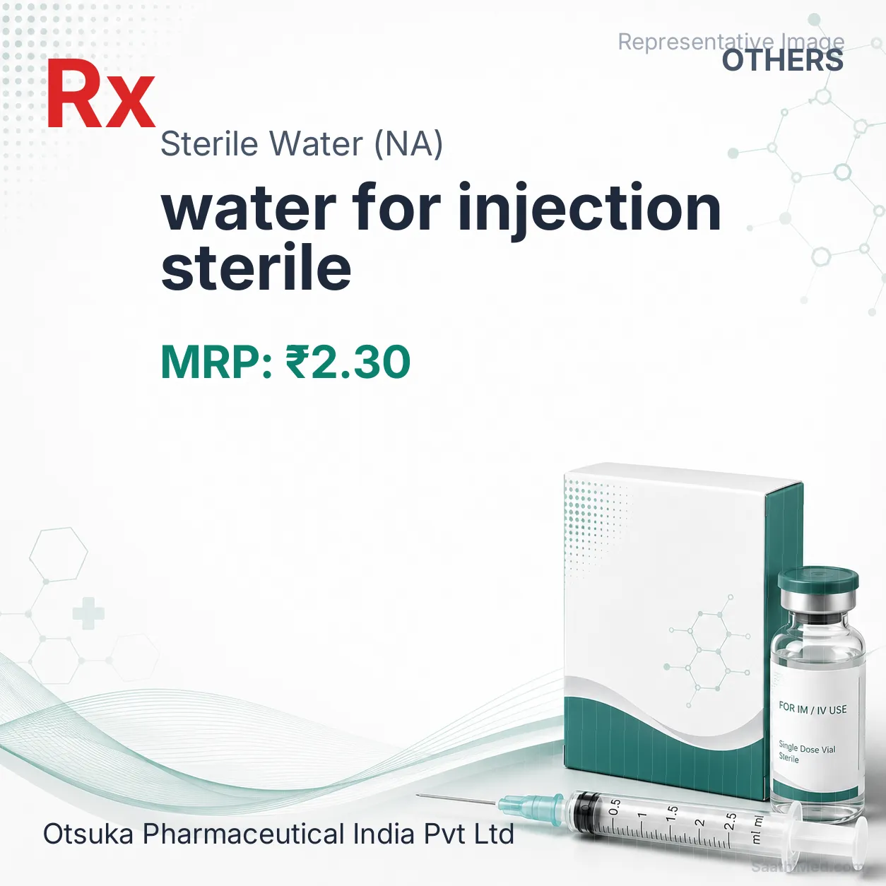 water for injection sterile - Sterile Water (NA) medicine